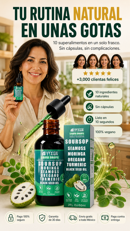 🌿 ¡10 INGREDIENTES EN UNA SOLA FÓRMULA!