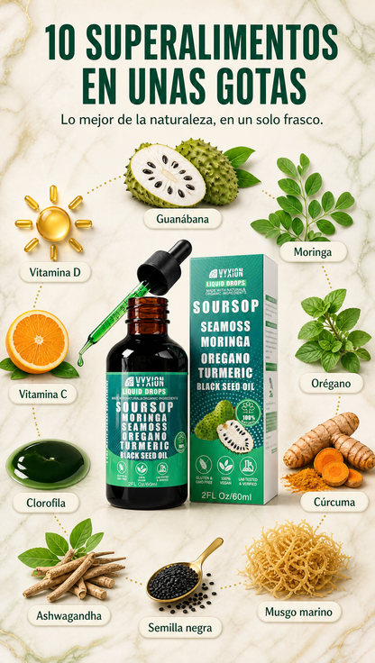 🌿 ¡10 INGREDIENTES EN UNA SOLA FÓRMULA!