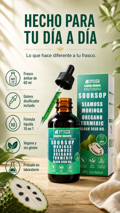 🌿 ¡10 INGREDIENTES EN UNA SOLA FÓRMULA!