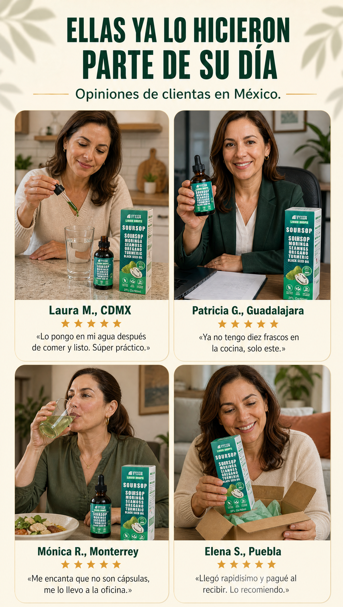 🌿 ¡10 INGREDIENTES EN UNA SOLA FÓRMULA!