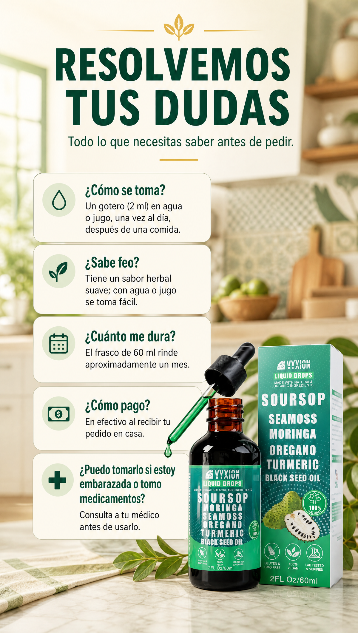 🌿 ¡10 INGREDIENTES EN UNA SOLA FÓRMULA!