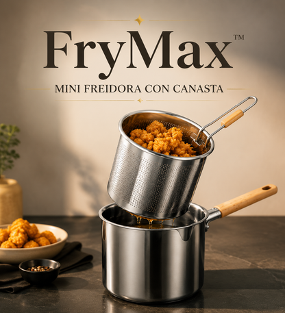 🍟 FryMax™ Mini Freidora Con Canasta