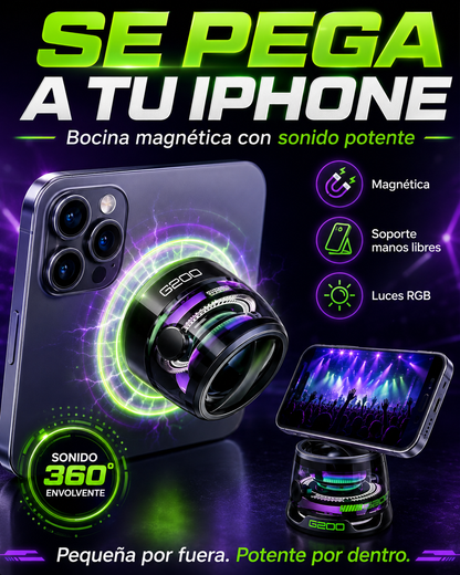🔊 MagniBeat™ — La bocina que va contigoo