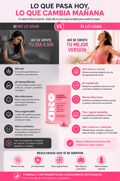 🌸 Probioticos Elara™ Equilibrio Íntimo Diario 💊
