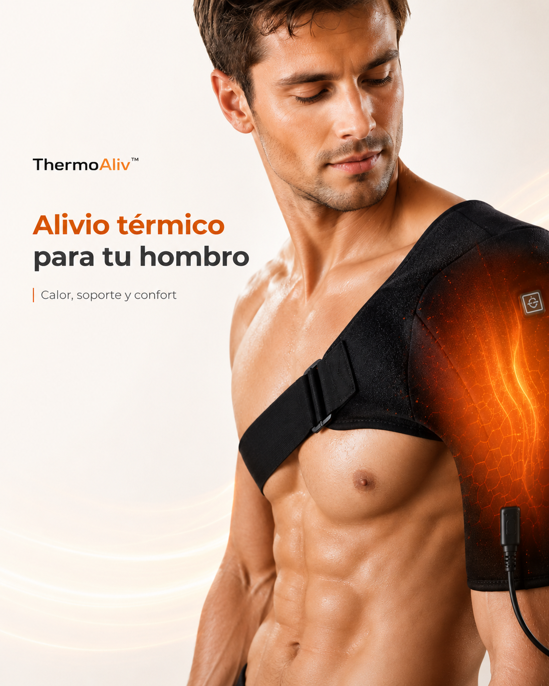 ThermoAliv™ — Calor, soporte y alivio para tu hombro