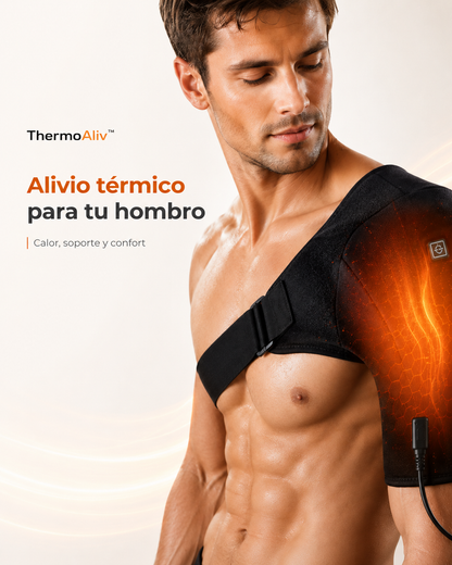 ThermoAliv™ — Calor, soporte y alivio para tu hombro
