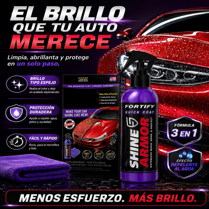 🚗✨ CeramiShine™ — Brillo & Protección 3 en 1