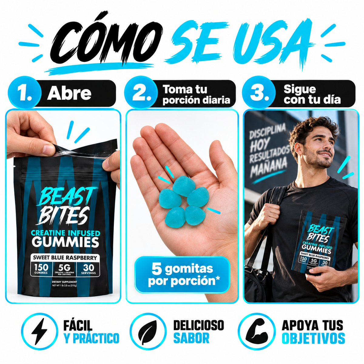 BEAST BITES™ CREATINE