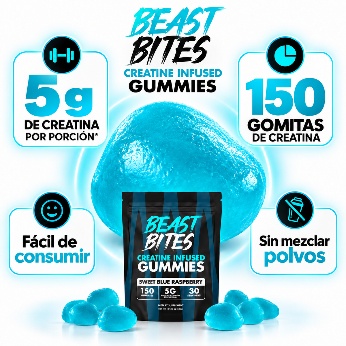 BEAST BITES™ CREATINE