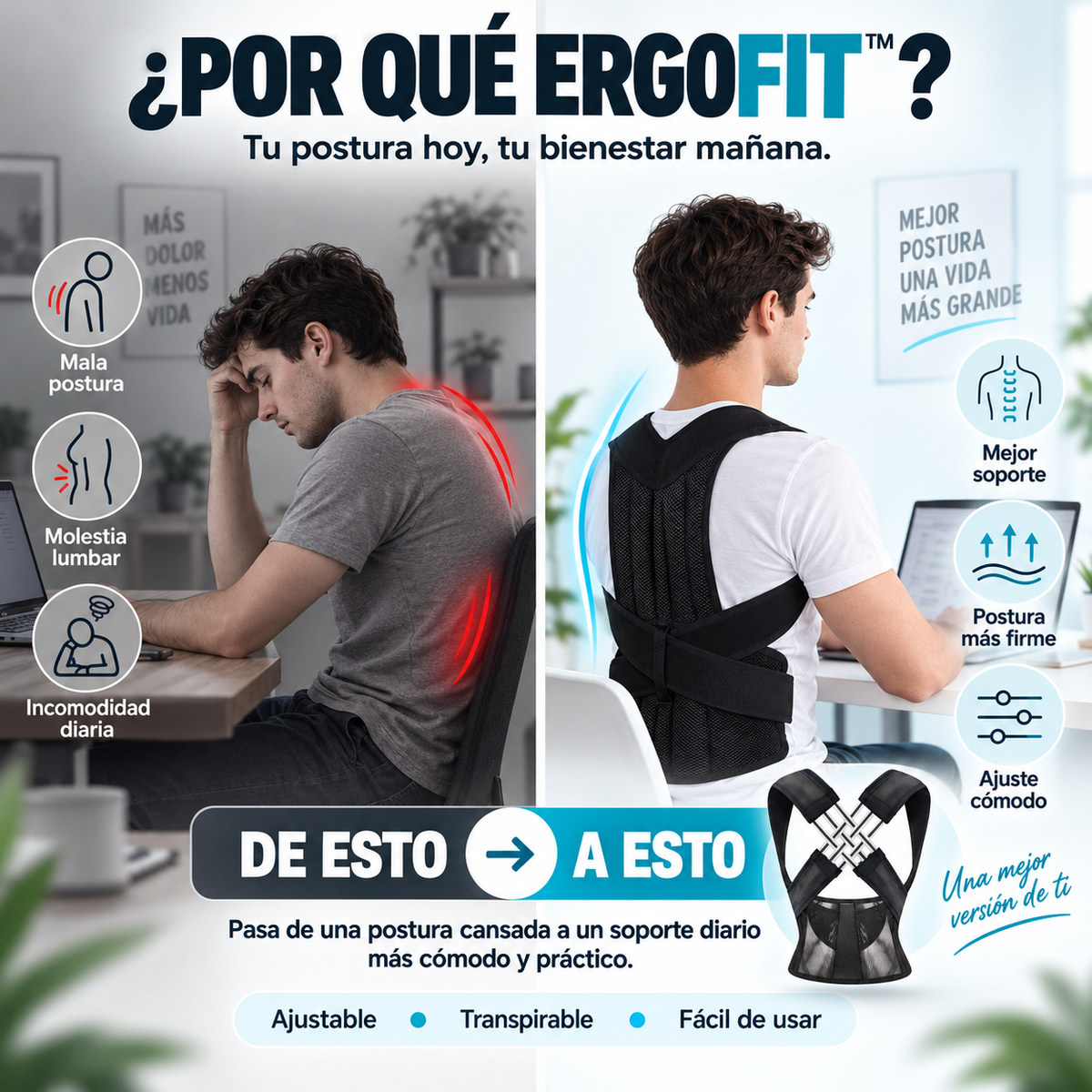 ERGOFIT™ Corrector Postural