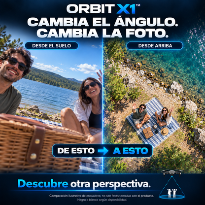 ORBIT X1™ Drone plegable con cámara HD