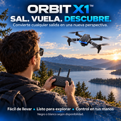 ORBIT X1™ Drone plegable con cámara HD
