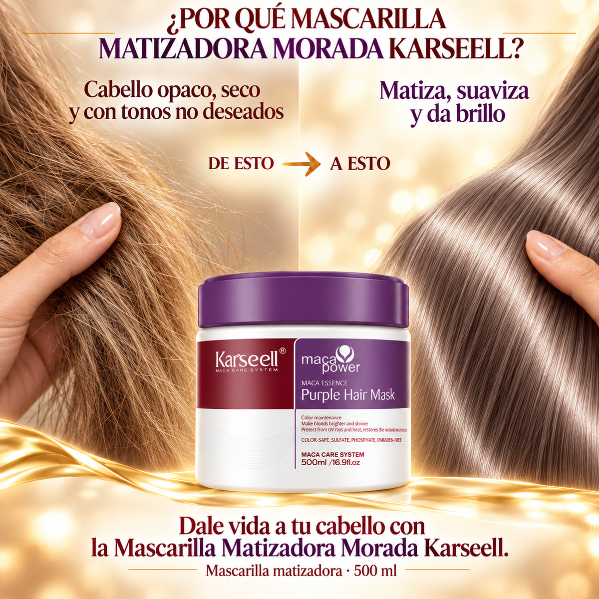 💜 Karseell REPARACIÓN HIDRATACION INTENSIVA™
