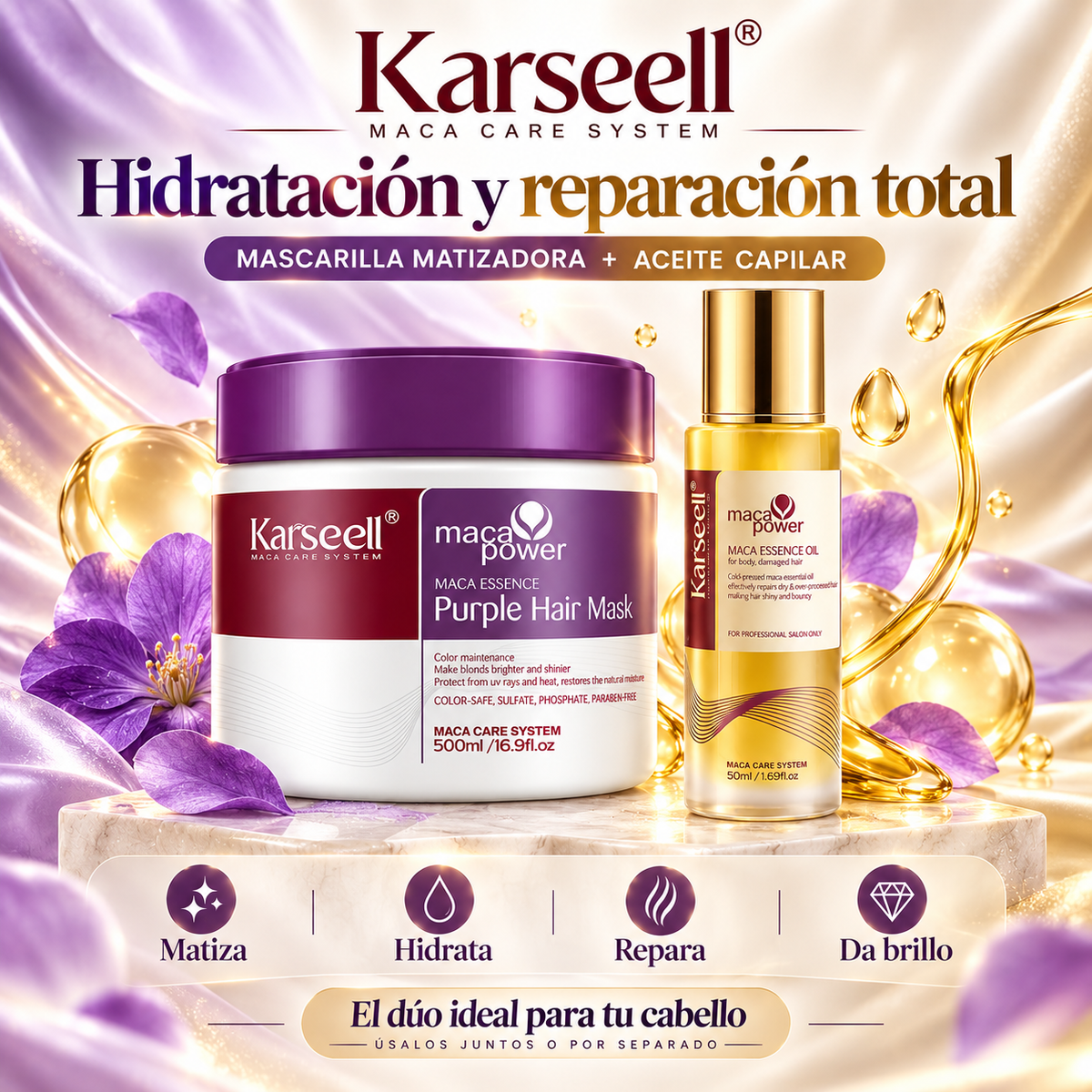 💜 Karseell REPARACIÓN HIDRATACION INTENSIVA™