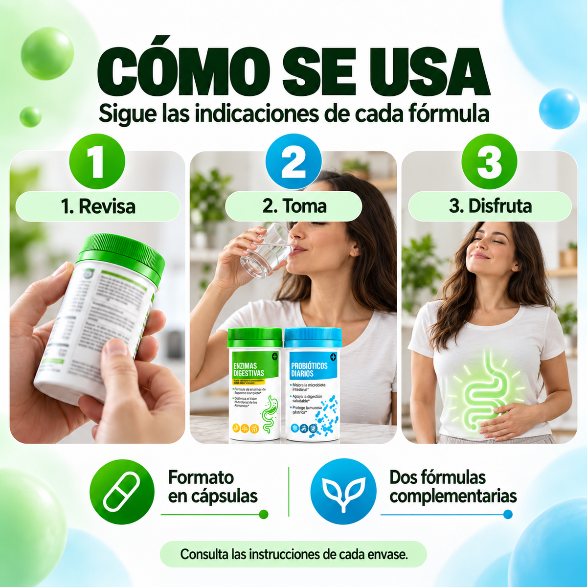 Dile Adiós a la Inflamación, Gases y Estreñimiento