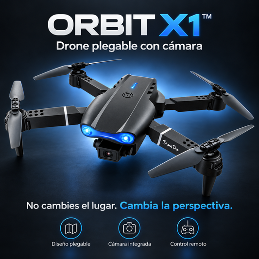 ORBIT X1™ Drone plegable con cámara HD