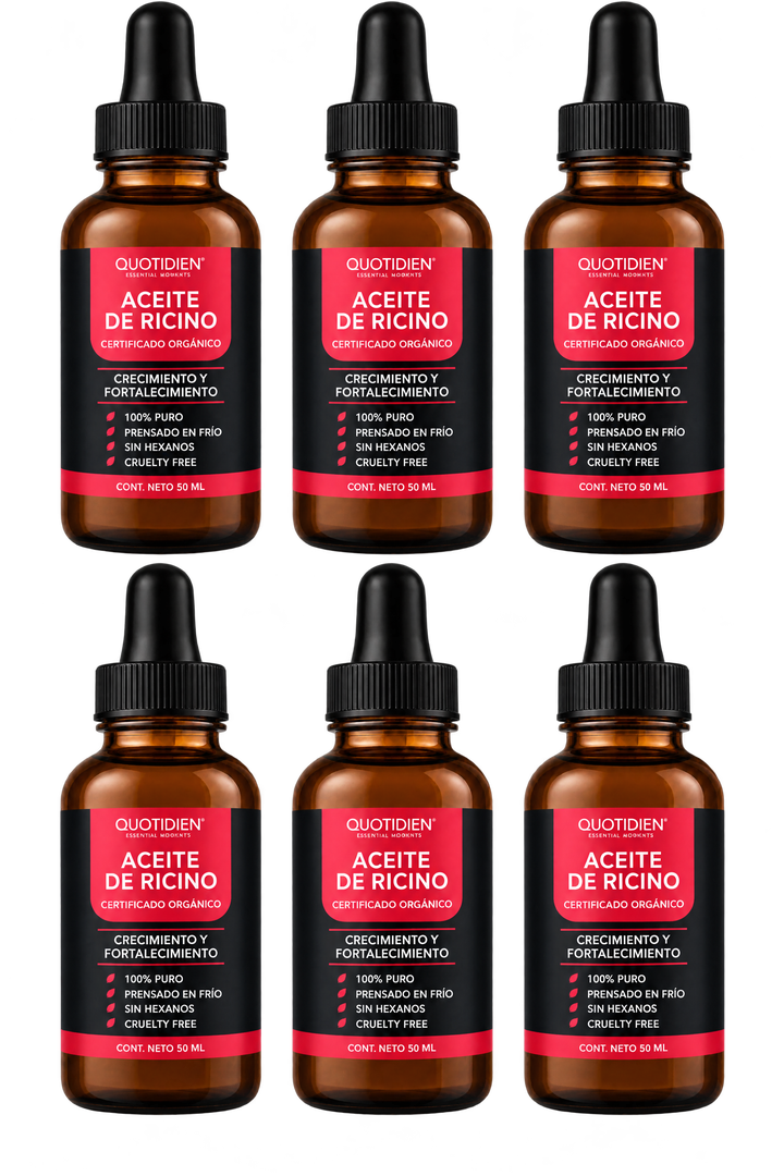 Aceite de Ricino Quotidien 50 ml · pack oferta